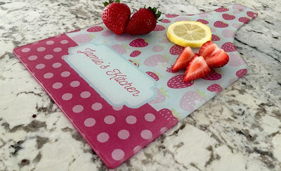 Personalized Tempered Glass Cutting Boards