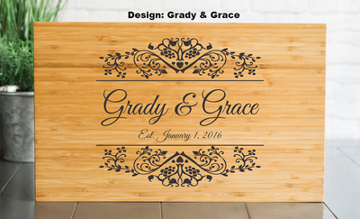 South Pacific - Personalized Beautiful 11x17 Bamboo Boards