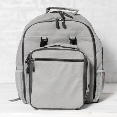 Personalized Lunch Bag and Backpack Combination