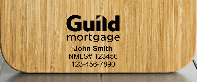 Guild Mortgage - Wine Bottle Shaped Cutting Boards