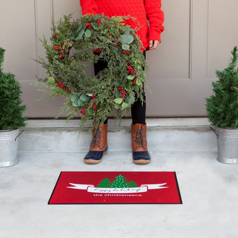 Personalized Christmas Doormats