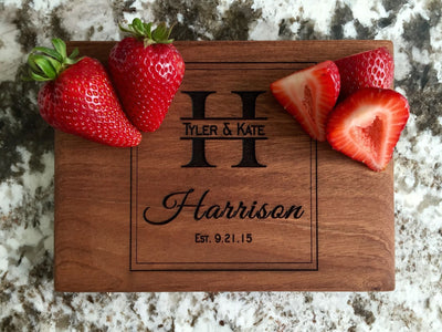6 x 8 Mahogany Cutting Board