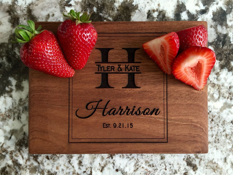 6 x 8 Mahogany Cutting Board
