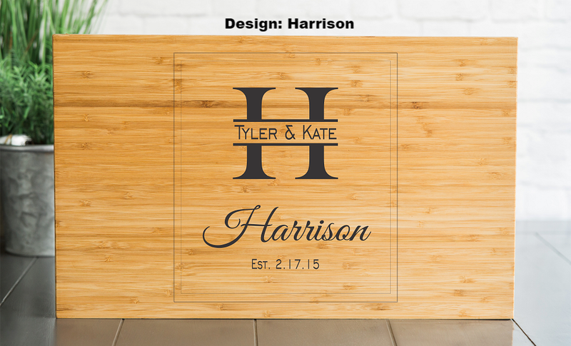 South Pacific - Personalized Beautiful 11x17 Bamboo Boards