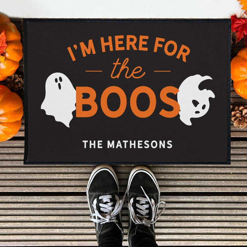 Personalized Halloween Home Doormat