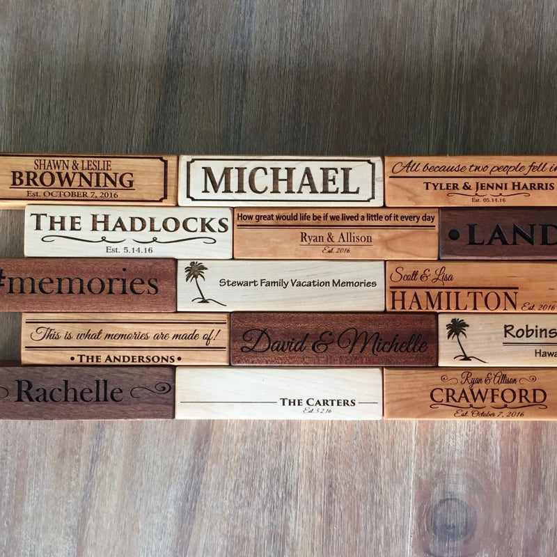 Personalized Photo Blocks