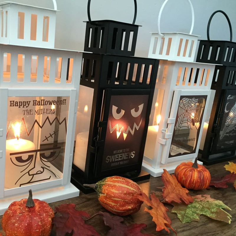 Personalized Halloween Lanterns