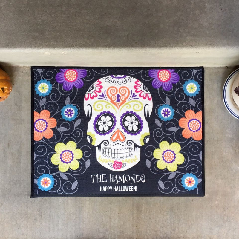 Personalized Medium Halloween Door Mats