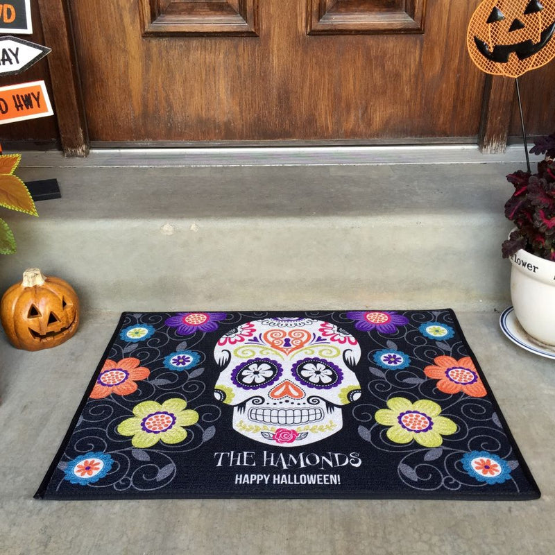 Personalized Medium Halloween Door Mats
