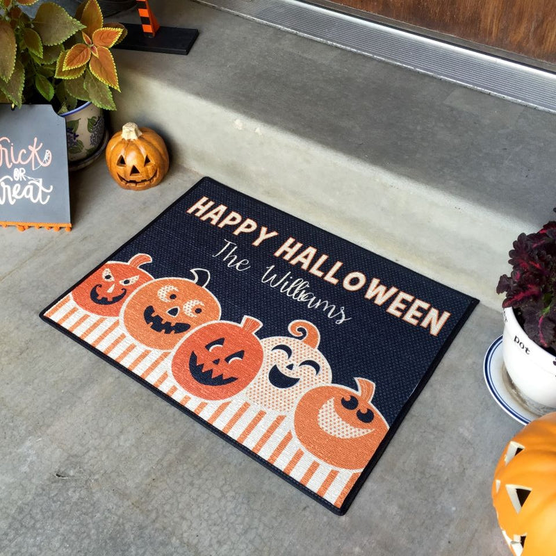 Personalized Medium Halloween Door Mats