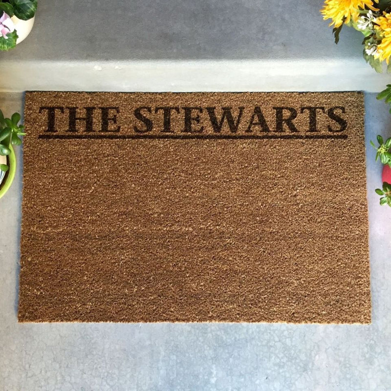 Personalized Door Mats