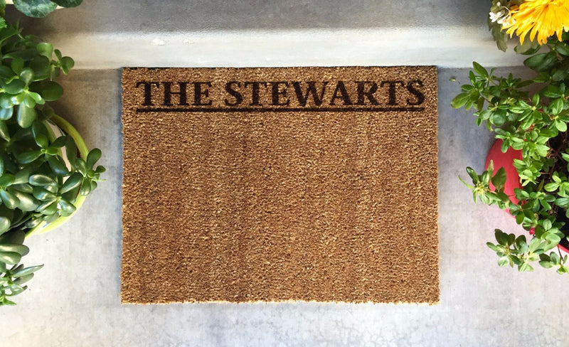 Personalized Door Mat - New Smaller Size! - Qualtry Personalized Gifts