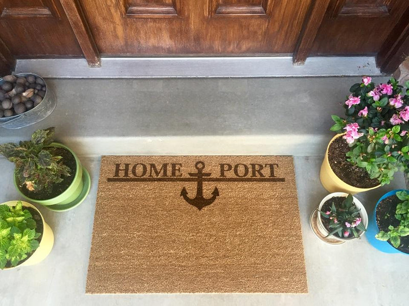 Corporate Home Decor - Personalized Laser Engraved Door Mat