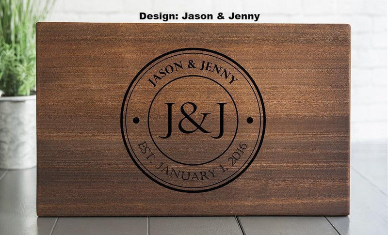 South Pacific - Personalized Beautiful 11x17 Mahogany Boards