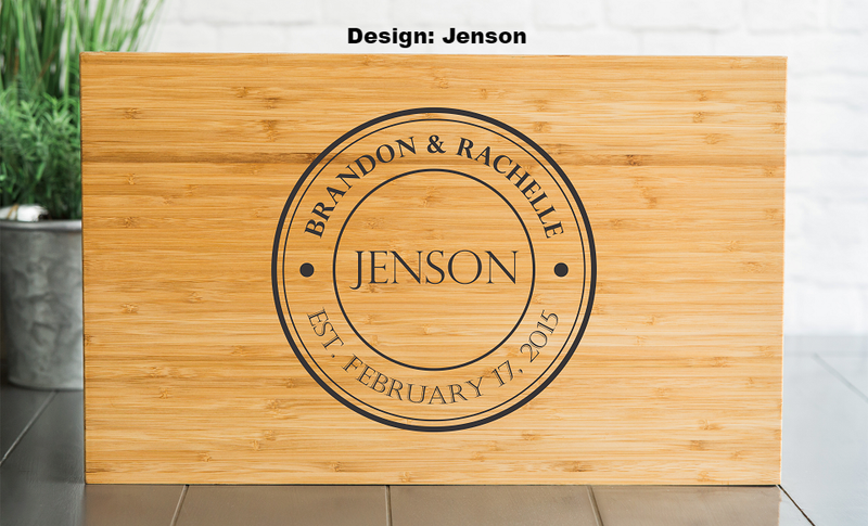 South Pacific - Personalized Beautiful 11x17 Bamboo Boards