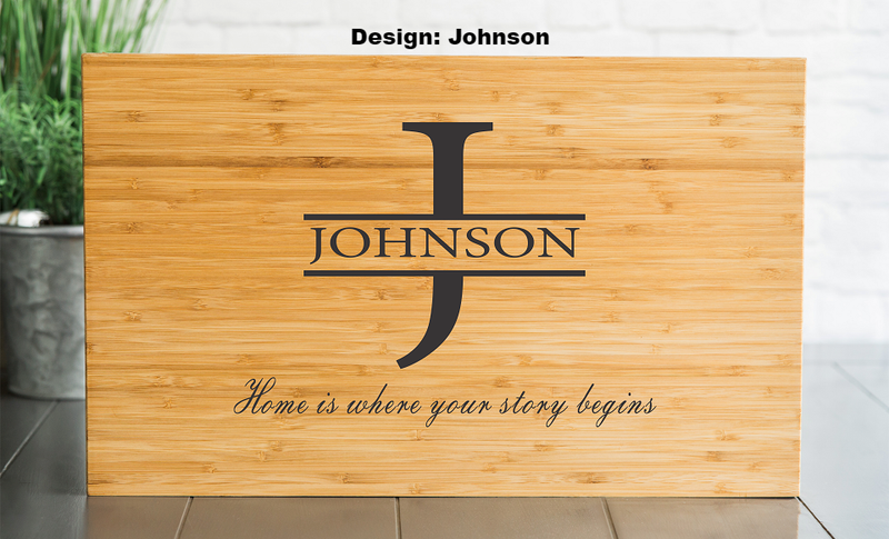 South Pacific - Personalized Beautiful 11x17 Bamboo Boards