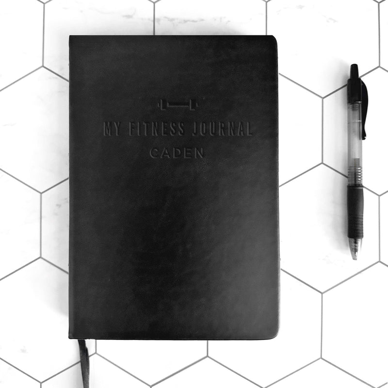 Personalized Leather Fitness Journals