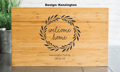 South Pacific - Personalized Beautiful 11x17 Bamboo Boards