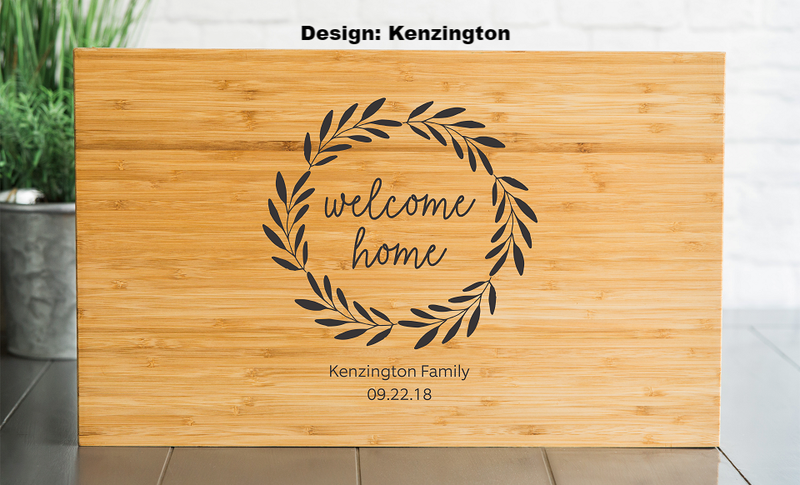 South Pacific - Personalized Beautiful 11x17 Bamboo Boards