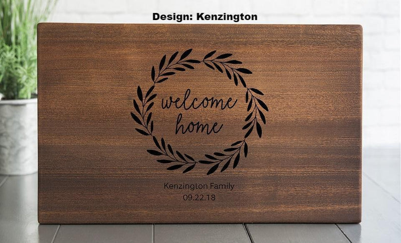 South Pacific - Personalized Beautiful 11x17 Mahogany Boards