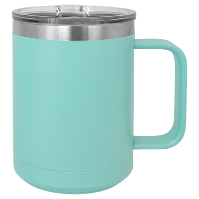 Personalized 15 oz Insulated Travel Tumbler