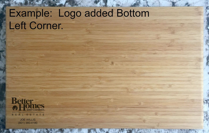 Business - Personalized 11x17 Bamboo Cutting Board