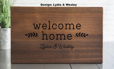 South Pacific - Personalized Beautiful 11x17 Mahogany Boards
