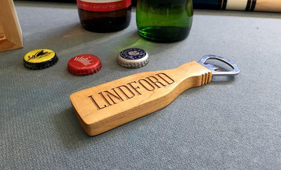 Personalized Beer Bottle Cap Shadow Box - Small