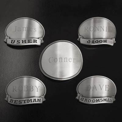 Personalized 16 oz. Mug w/Pewter Medallion - - JDS