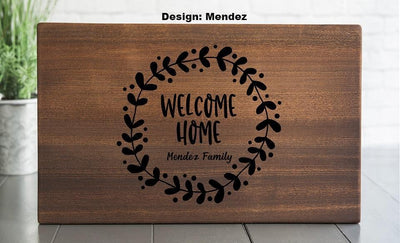 South Pacific - Personalized Beautiful 11x17 Mahogany Boards