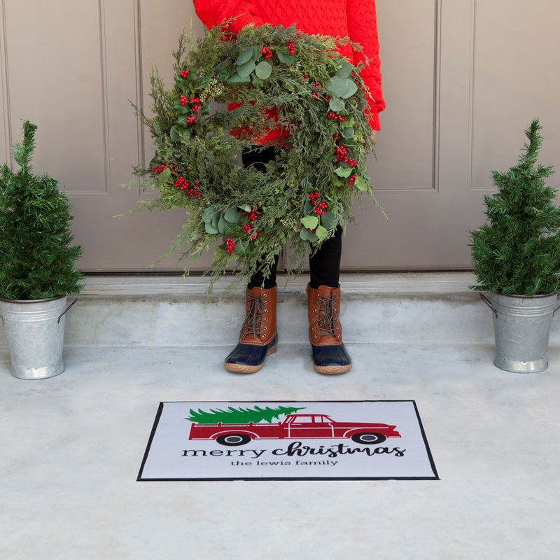 Personalized Christmas Doormats