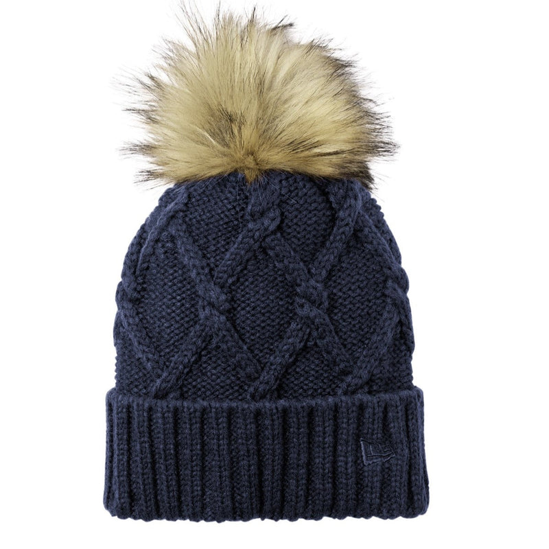 New Era®  Faux Fur Pom Beanie NE911