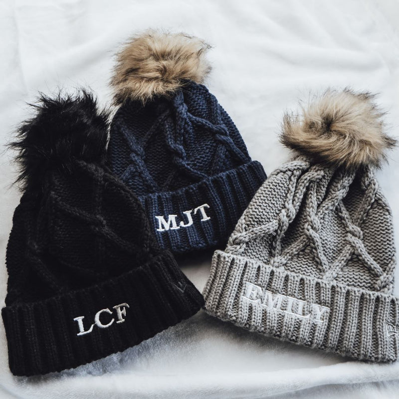New Era®  Faux Fur Pom Beanie NE911
