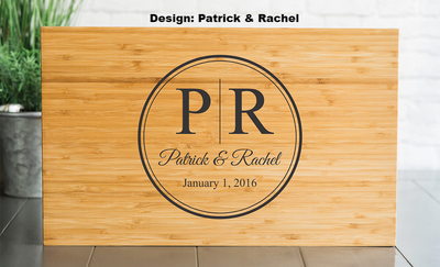 South Pacific - Personalized Beautiful 11x17 Bamboo Boards