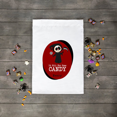 Personalized Halloween Pillowcase Trick-or-Treat Bags