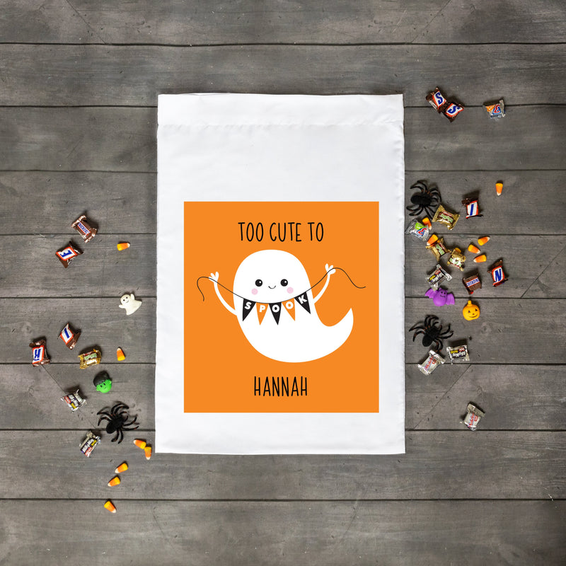 Personalized Halloween Pillowcase Trick-or-Treat Bags