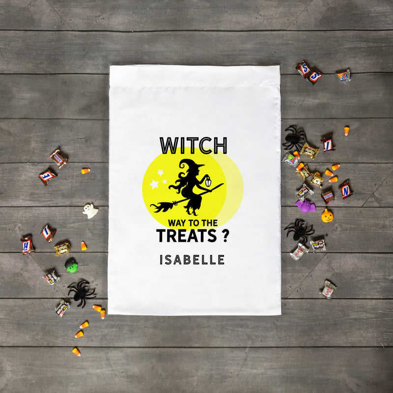 Personalized Halloween Pillowcase Trick-or-Treat Bags