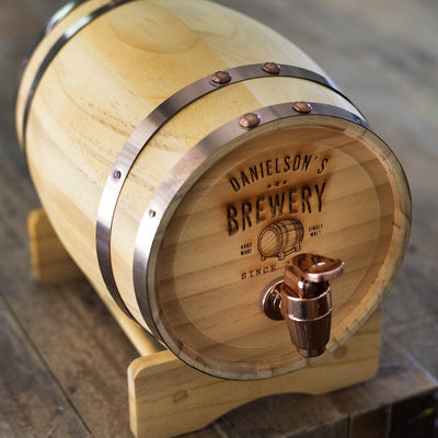 Personalized Mini Whiskey Barrel