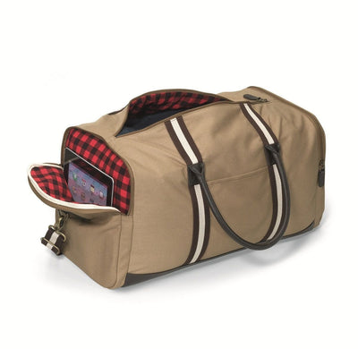 Personalized Heavy Canvas Weekender Duffle Bags - - JDS