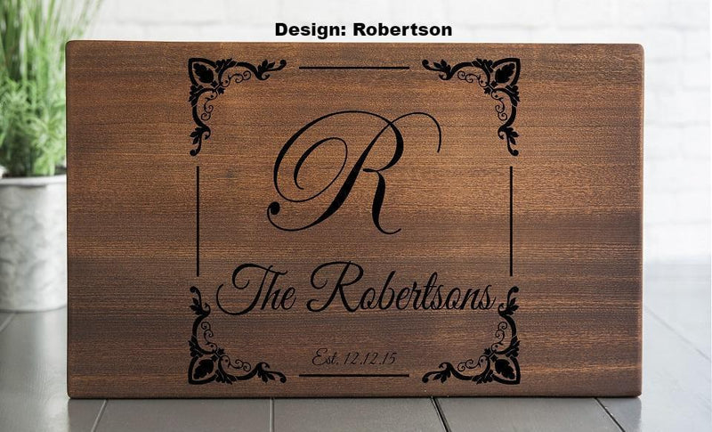 South Pacific - Personalized Beautiful 11x17 Mahogany Boards