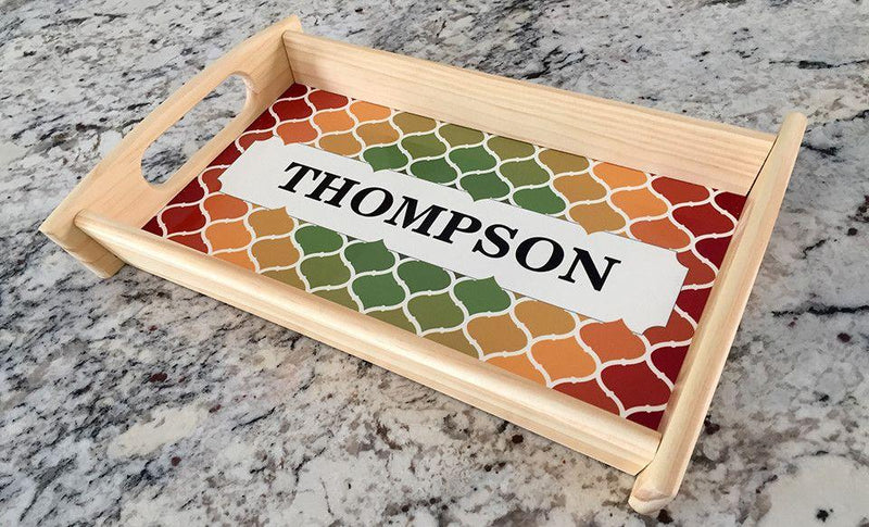 Personalized Custom Serving Tray