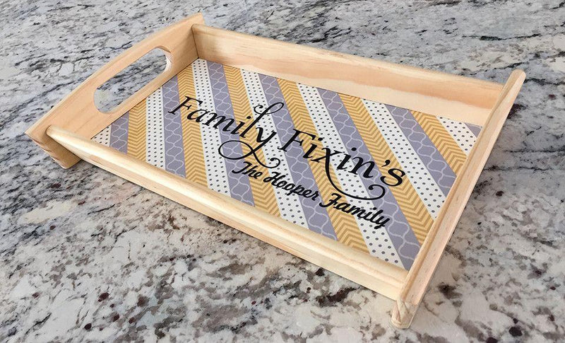 Personalized Custom Serving Tray