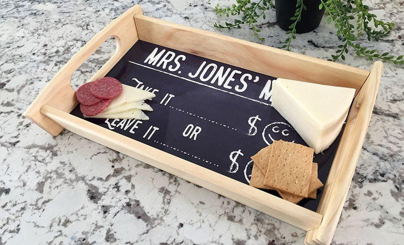 Personalized Custom Serving Tray