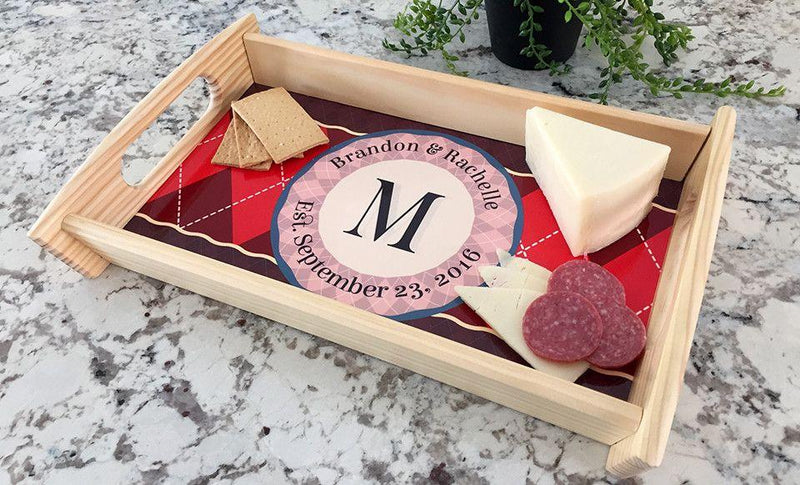 Personalized Custom Serving Tray