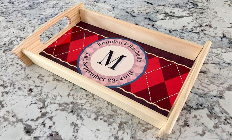 Personalized Custom Serving Tray