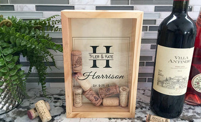 Personalized Wine Cork Keepers - Small