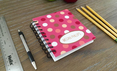 Personalized Medium Spiral Notebooks