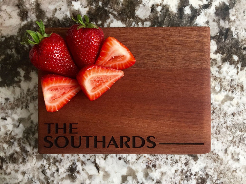 6 x 8 Mahogany Cutting Board