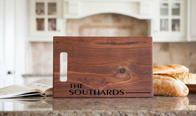 Preferred Rate - Personalized 11x17 Walnut Cutting Board