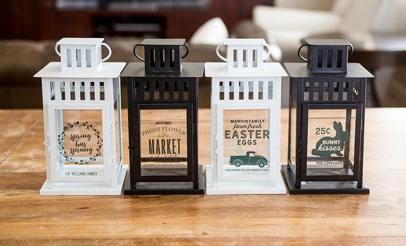 Personalized Spring Lanterns